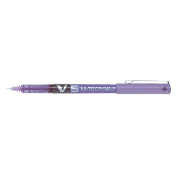 Roller Hi Tecpoint V5 - punta 0,5 mm - viola - Pilot Roller Hi Tecpoint V5 - punta 0,5 mm - viola - Pilot