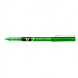 Roller Hi Tecpoint V7 - punta 0,7 mm - verde - Pilot