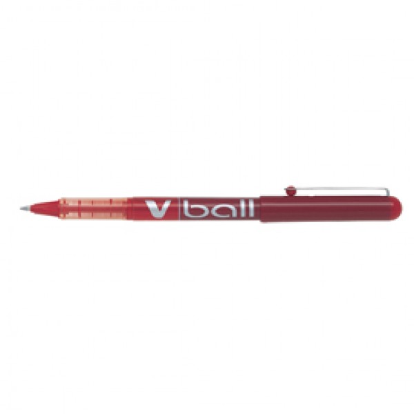 Roller V Ball - punta 0,5 mm - rosso - Pilot Roller V Ball - punta 0,5 mm - rosso - Pilot