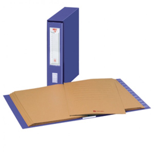Classificatore numerico Mec - 12 cartelline 3 lembi - 23 x 32 cm - dorso 7 cm - blu - King Mec Classificatore numerico Mec - 12 cartelline 3 lembi - 23 x 32 cm - dorso 7 cm - blu - King Mec