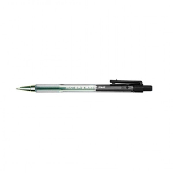 Penna a sfera a scatto BP S Matic - punta fine 0,7 mm - nero - Pilot Penna a sfera a scatto BP S Matic - punta fine 0,7 mm - nero - Pilot