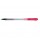 Penna a sfera a scatto BP S Matic - punta fine 0,7 mm - rosso - Pilot
