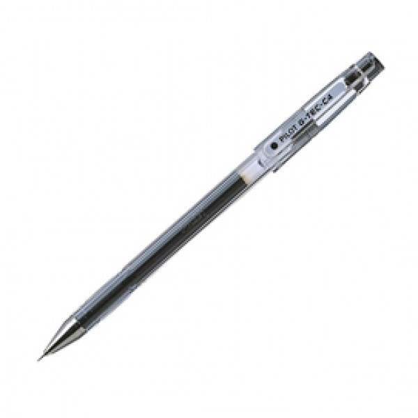 Penna a sfera Gel G Tec C4 - punta 0,4 mm - nero - Pilot