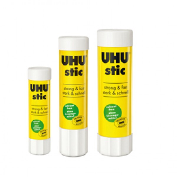 Colla UHU® Stic - 21 gr - bianco - Colla UHU® Stic - 21 gr - bianco -