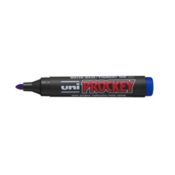 Marcatore Uni Prockey M122 - punta conica da 1,20-1,80mm  - blu - Uni Mitsubishi