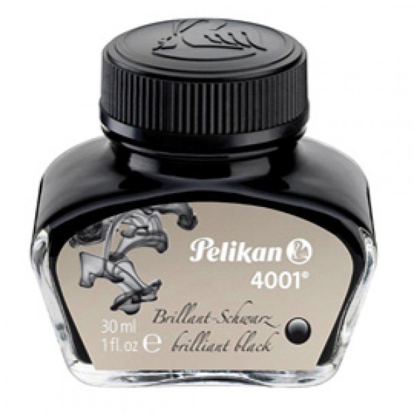 Inchiostro stilografico 4001 - 30 ml - nero - Pelikan Inchiostro stilografico 4001 - 30 ml - nero - Pelikan