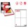 Etichetta adesiva C505 - permanente - 105x140 mm - 4 etichette per foglio - bianco - Markin - scatola 100 fogli A4