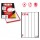Etichetta adesiva C516 - permanente - 40x297 mm - 5 etichette per foglio - bianco - Markin - scatola 100 fogli A4