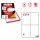 Etichetta adesiva C519 - permanente - 105x148,5 mm - 4 etichette per foglio - bianco - Markin - scatola 100 fogli A4