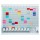 Professional Planner - 80x73x1,5 cm - 100 schede indice 1 bianche e 1000 schede indice 2 colorate incluse - Nobo
