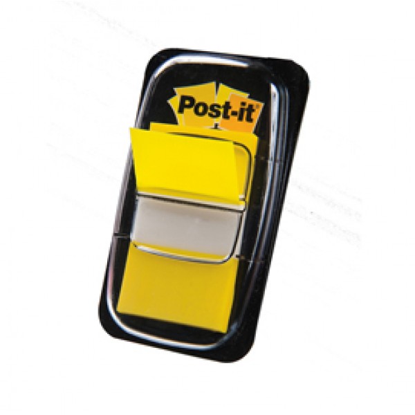 Segnapagina Post it® Index Medium - 680-5 - 25,4 x 43,2 mm - giallo - Post it® - conf. 50 pezzi