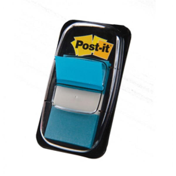Segnapagina Post it® Index Medium - 680-23 - 25,4 x 43,2 mm - blu vivace - Post it® - conf. 50 pezzi