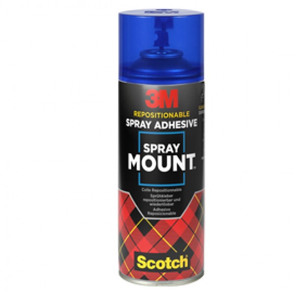 Adesivo Spray Mount™ - riposizionabile - 400 ml - trasparente - 3M