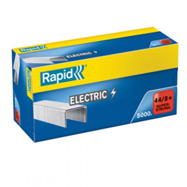 Punti Rapid Special Electric - 44/8 - acciaio zincato - metallo - Rapid - conf. 5000 pezzi Punti Rapid Special Electric - 44/8 - acciaio zincato - metallo - Rapid - conf. 5000 pezzi