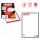Etichetta adesiva A475 - permanente - 199,6x289,1 mm - 1 etichetta per foglio - bianco - Markin - scatola 100 fogli A4