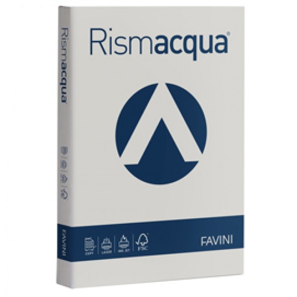 Carta Rismacqua - A4 - 200 gr - ghiaccio 12 - Favini - conf. 125 fogli Carta Rismacqua - A4 - 200 gr - ghiaccio 12 - Favini - conf. 125 fogli