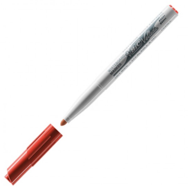 Pennarello Whiteboard Marker Velleda 1741 - punta tonda 1,4mm - rosso - Bic Pennarello Whiteboard Marker Velleda 1741 - punta tonda 1,4mm - rosso - Bic