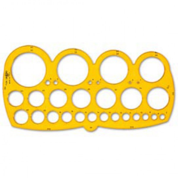 Maschera cerchi 7126 - 1/55mm - con smusso - Arda Maschera cerchi 7126 - 1/55mm - con smusso - Arda