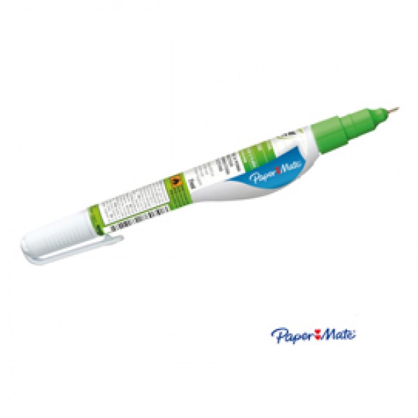 Correttore a penna Liquid Paper Micro Correction Pen - 7ml - punta a sfera - Papermate Correttore a penna Liquid Paper Micro Correction Pen - 7ml - punta a sfera - Papermate