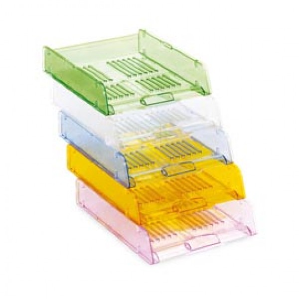 Vaschetta portacorrispondenza TR25310 - 26x34x6 cm - verde trasparente - Arda