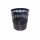 Cestino gettacarte - traforato - 12 lt - nero - Arda