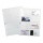 Buste forate Portabiglietti - 8 Tasche - 22,2x31,2 cm - trasparente - Favorit - conf. 10 pezzi