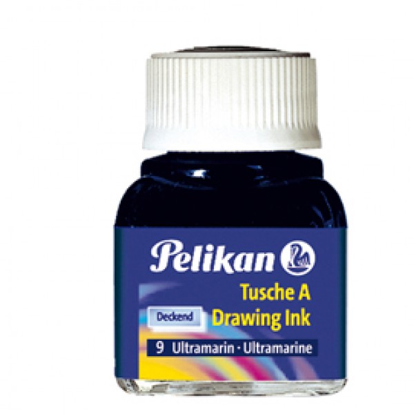 Inchiostro di china 523 - 10ml - blu oltremare - Pelikan Inchiostro di china 523 - 10ml - blu oltremare - Pelikan