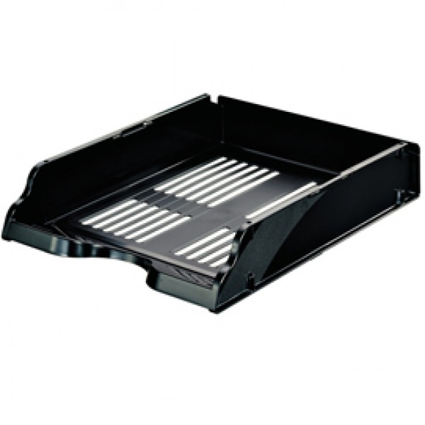 Vaschetta portacorrispondenza Transit - 26x33,6x7,6 cm - nero - Esselte Vaschetta portacorrispondenza Transit - 26x33,6x7,6 cm - nero - Esselte