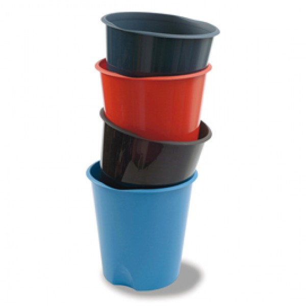 Cestino gettacarte E020 Modula - altezza 32,5 cm - diametro 31 cm - 16,5 lt - rosso - Fellowes Cestino gettacarte E020 Modula - altezza 32,5 cm - diametro 31 cm - 16,5 lt - rosso - Fellowes