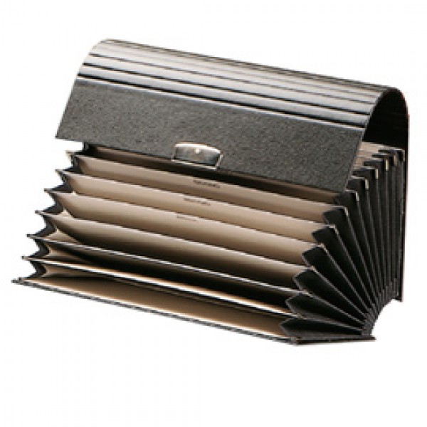 Portacambiali a soffietto - 12 tasche Gen/Dic - 28x13 cm - colori assortiti - Fraschini Portacambiali a soffietto - 12 tasche Gen/Dic - 28x13 cm - colori assortiti - Fraschini