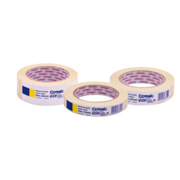 Nastro adesivo in carta - 25 mm x 50 m - beige - Comet® Nastro adesivo in carta - 25 mm x 50 m - beige - Comet®