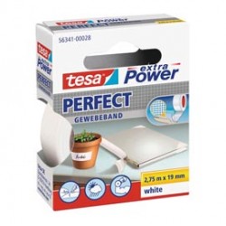 Nastro adesivo telato XP Perfect - 19 mm x 2,7 m - bianco - Tesa®