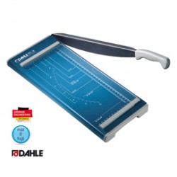 Taglierina a leva Hobby 502 - 320 mm (A4) - capacità taglio 8 fg - 420x175 mm - blu - Dahle