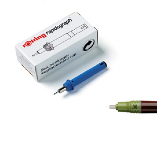 Punta per penna a china Rapidograph - 0,30 mm - Rotring Punta per penna a china Rapidograph - 0,30 mm - Rotring