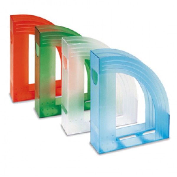 Portariviste E803 - 24,5x30 cm - 7,5 cm - trasparente rosso - Fellowes Portariviste E803 - 24,5x30 cm - 7,5 cm - trasparente rosso - Fellowes