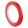 Nastro adesivo 350 - 9 mm - PVC - rosso - Eurocel - rotolo da 66 m