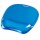 Mousepad con poggiapolsi in gel - blu trasparente - Fellowes