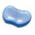Poggiapolsi in gel - blu trasparente - Fellowes