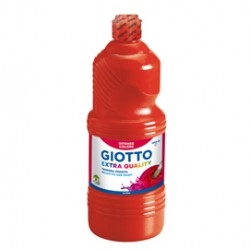 Tempera pronta - 1000ml - rosso vermiglio - Giotto