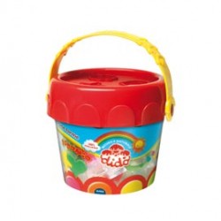 Pasta modellabile DiDò medio - DiDò - secchiello 6 salsicciotti con attrezzi