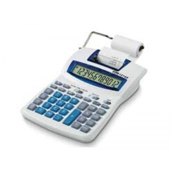 Calcolatrice da tavolo scrivente 1214X - 12 cifre - display LCD - Ibico