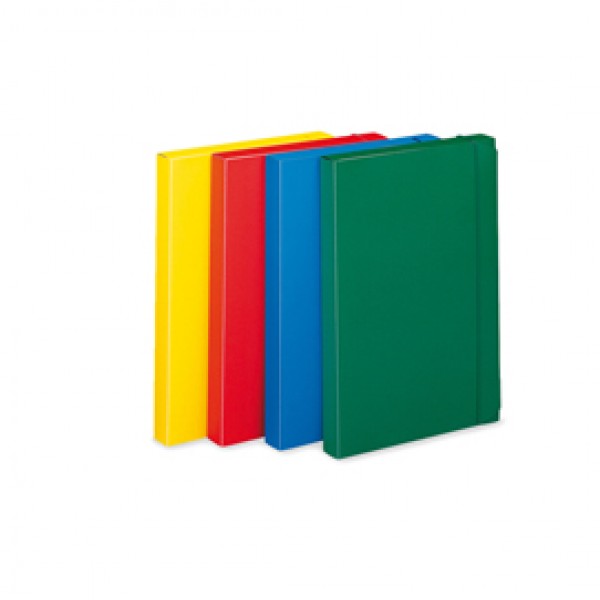 Cartella progetto con elastico - 24x35 cm - dorso 3 cm - rosso - Fellowes Cartella progetto con elastico - 24x35 cm - dorso 3 cm - rosso - Fellowes