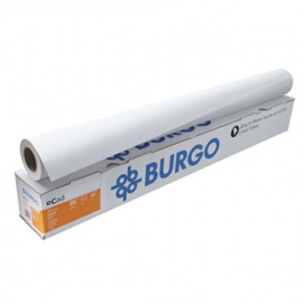 Carta Cad Eco 90 - 610 mm x 50 mt - 90 gr - opaca - bianco - Burgo Carta Cad Eco 90 - 610 mm x 50 mt - 90 gr - opaca - bianco - Burgo