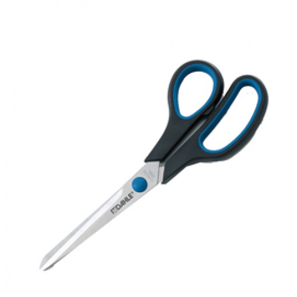 Forbici Comfort Grip - 20 cm - lama in acciaio inox - impugnatura asimmetrica - blu/grigio - Dahle Forbici Comfort Grip - 20 cm - lama in acciaio inox - impugnatura asimmetrica - blu/grigio - Dahle
