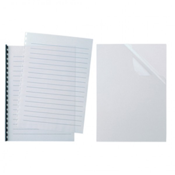Copertine rilegatura Video - A4 - R20 - 180 micron - neutro trasparente - Sei Rota - scatola 100 pezzi Copertine rilegatura Video - A4 - R20 - 180 micron - neutro trasparente - Sei Rota - scatola 100 pezzi