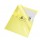 Cartelline a L - PVC - liscio - 21x29,7 cm - giallo cristallo - Esselte - conf. 25 pezzi