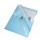 Cartelline a L - PVC - liscio - 21x29,7 cm - blu cristallo - Esselte - conf. 25 pezzi