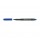 Pennarello Multimark universale permanente con gomma  - punta fine 0,6mm - blu - Faber Castell