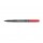 Pennarello Multimark universale permanente con gomma - punta media 1,0mm - rosso - Faber Castell