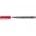 Marcatori permanente Marking a base d'alcool - punta pocket tonda 1,10mm - rosso - Bic - conf. 12 pezzi
